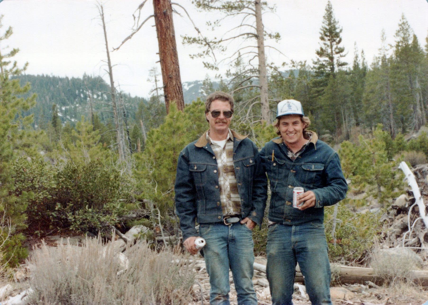 Rodney and Steven Paschke, founders of Paschke Electric, in the early days of the company