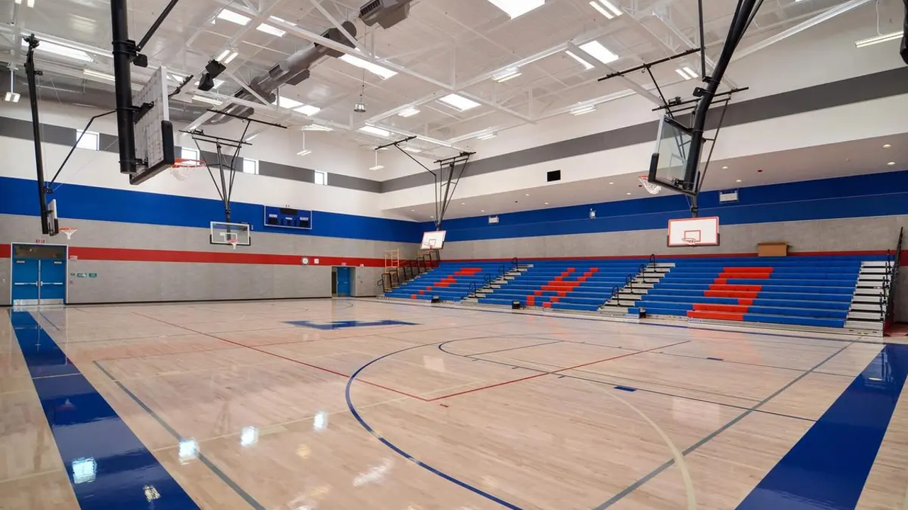 Folsom High Auxiliary Gym — Education electrical project