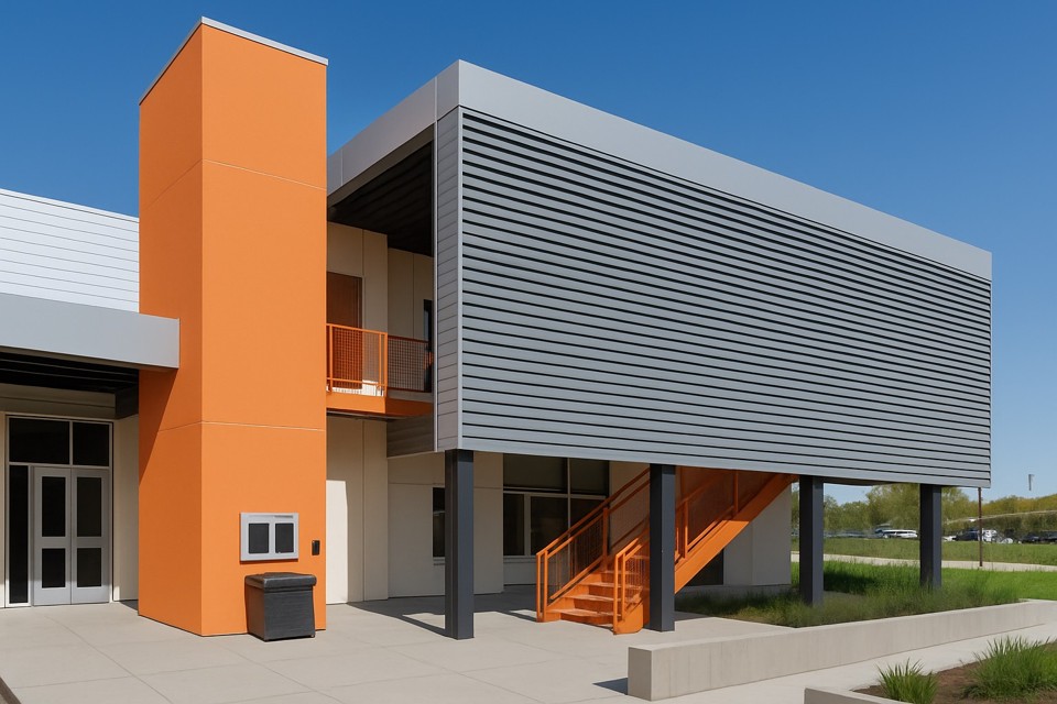 Las Positas Community College Science Building — Education electrical project
