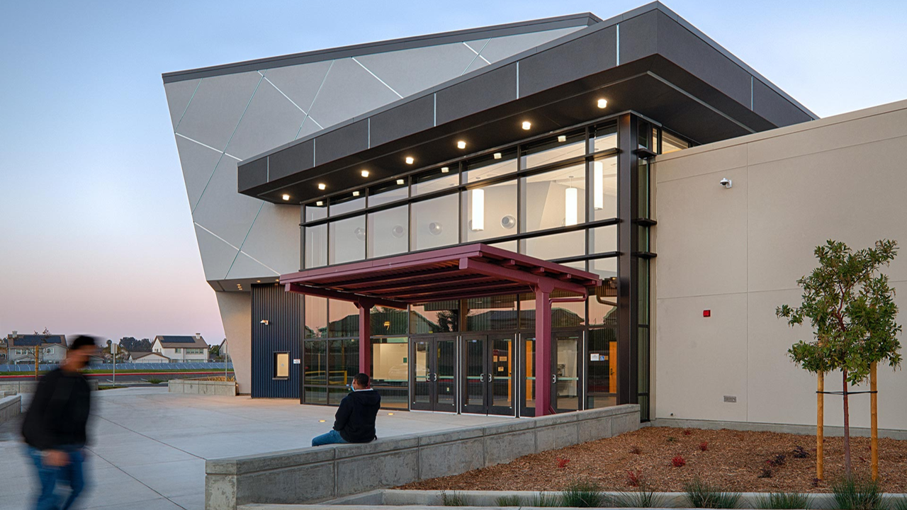 Freedom High School Performing Arts Center entrance